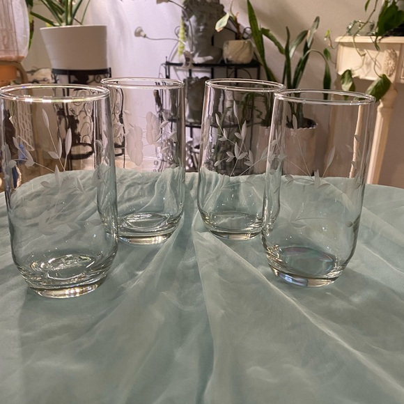 Princess House Other - PRINCESS HOUSE HERITAGE CRYSTAL GLASSES